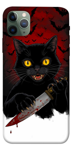 Чехол itsPrint Horror lucky cat для Apple iPhone 11 Pro Max (6.5")