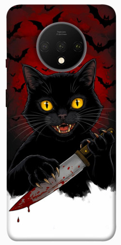 Чехол itsPrint Horror lucky cat для OnePlus 7T