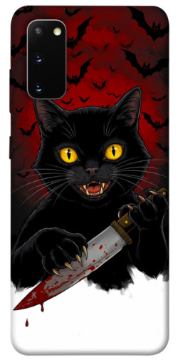 Чохол itsPrint Horror lucky cat для Samsung Galaxy S20