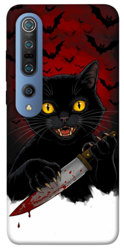 Чехол itsPrint Horror lucky cat для Xiaomi Mi 10 / Mi 10 Pro