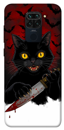 Чехол itsPrint Horror lucky cat для Xiaomi Redmi Note 9 / Redmi 10X