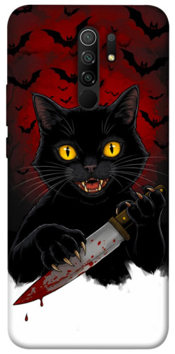 Чехол itsPrint Horror lucky cat для Xiaomi Redmi 9