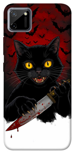 Чехол itsPrint Horror lucky cat для Realme C11