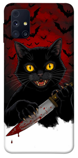 Чехол itsPrint Horror lucky cat для Samsung Galaxy M31s