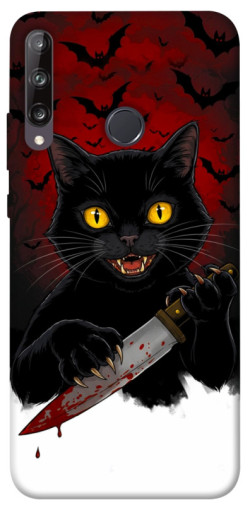 Чехол itsPrint Horror lucky cat для Huawei P40 Lite E / Y7p (2020)