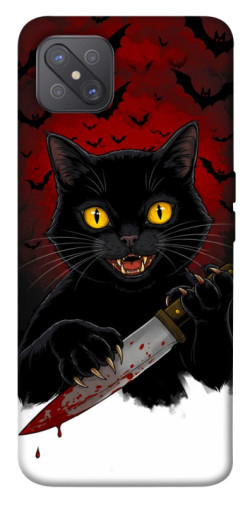 Чехол itsPrint Horror lucky cat для Oppo A92s