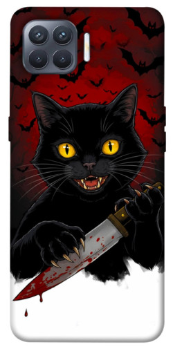 Чехол itsPrint Horror lucky cat для Oppo Reno 4 Lite