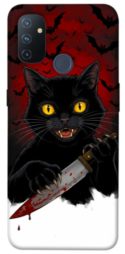 Чехол itsPrint Horror lucky cat для OnePlus Nord N100