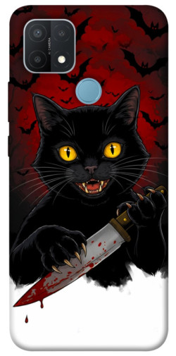 Чехол itsPrint Horror lucky cat для Oppo A15s / A15