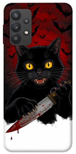 Чехол itsPrint Horror lucky cat для Samsung Galaxy A32 (A325F) 4G