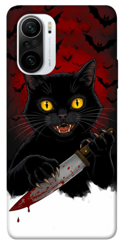 Чехол itsPrint Horror lucky cat для Xiaomi Redmi K40 / K40 Pro / K40 Pro+ / Poco F3