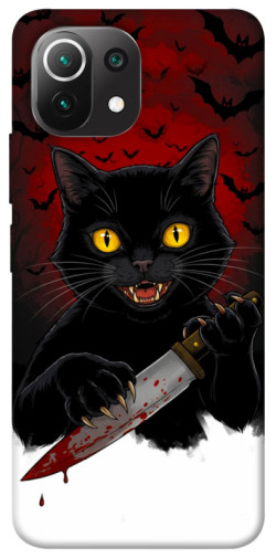 Чехол itsPrint Horror lucky cat для Xiaomi Mi 11 Lite