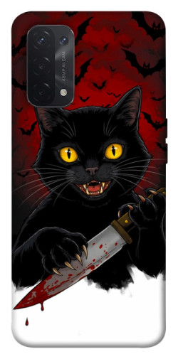 Чехол itsPrint Horror lucky cat для Oppo A54 4G