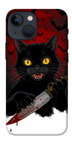 Чехол itsPrint Horror lucky cat для Apple iPhone 13 mini (5.4")