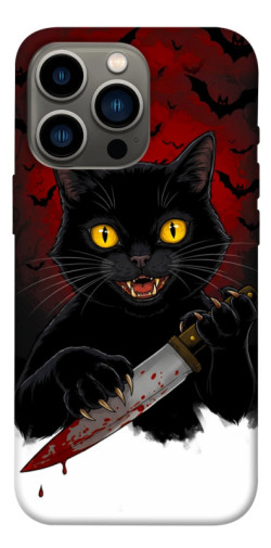 Чехол itsPrint Horror lucky cat для Apple iPhone 13 Pro (6.1")