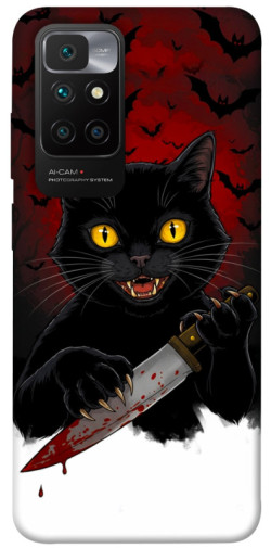 Чохол itsPrint Horror lucky cat для Xiaomi Redmi 10