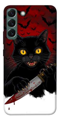 Чехол itsPrint Horror lucky cat для Samsung Galaxy S22+