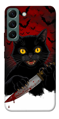 Чохол itsPrint Horror lucky cat для Samsung Galaxy S22