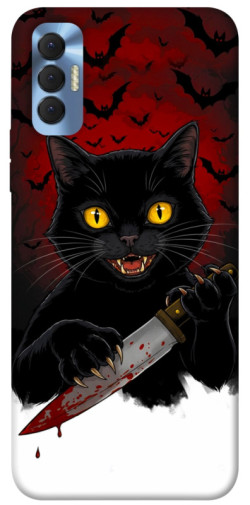 Чехол itsPrint Horror lucky cat для TECNO Spark 8P