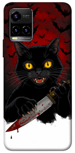 Чохол itsPrint Horror lucky cat для Vivo Y21 / Y33s