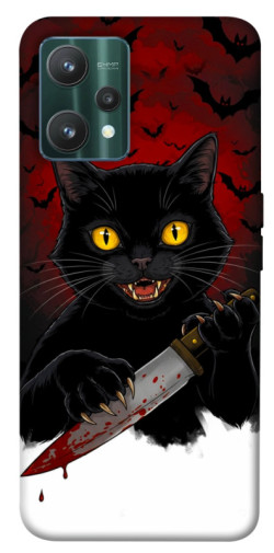 Чехол itsPrint Horror lucky cat для Realme 9 Pro