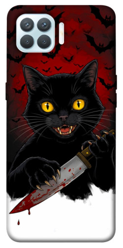 Чохол itsPrint Horror lucky cat для Oppo F17 Pro