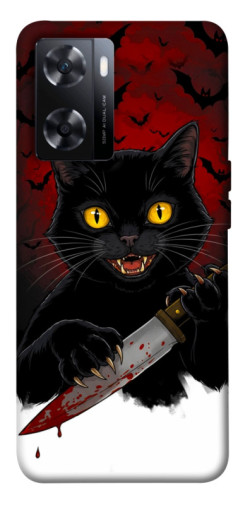 Чехол itsPrint Horror lucky cat для OnePlus Nord N20 SE