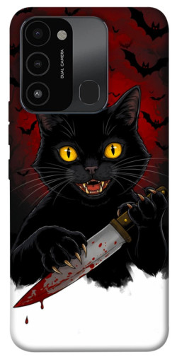 Чехол itsPrint Horror lucky cat для TECNO Spark 8C