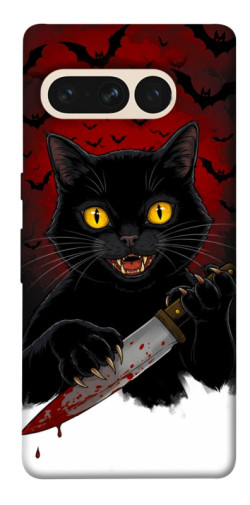 Чехол itsPrint Horror lucky cat для Google Pixel 7 Pro