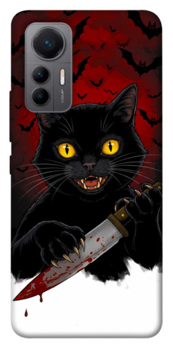 Чехол itsPrint Horror lucky cat для Xiaomi 12 Lite