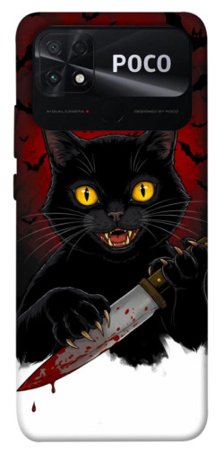 Чохол itsPrint Horror lucky cat для Xiaomi Poco C40