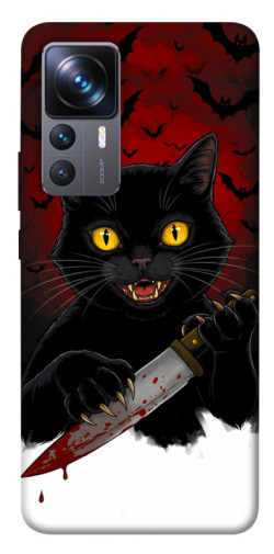 Чехол itsPrint Horror lucky cat для Xiaomi 12T / 12T Pro