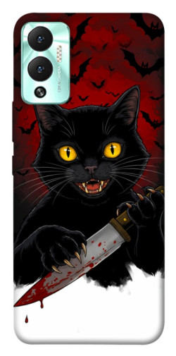 Чехол itsPrint Horror lucky cat для Infinix Hot 12 Play