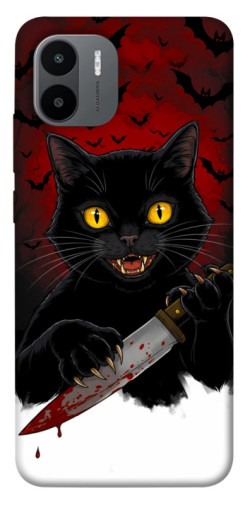 Чехол itsPrint Horror lucky cat для Xiaomi Redmi A1+ / A2+