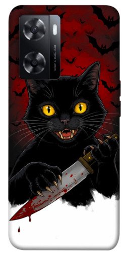 Чохол itsPrint Horror lucky cat для Oppo A57s
