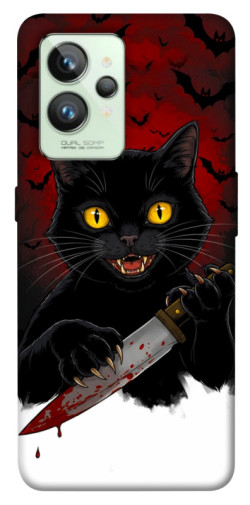 Чехол itsPrint Horror lucky cat для Realme GT2