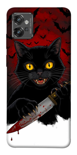 Чохол itsPrint Horror lucky cat для Motorola Moto G32