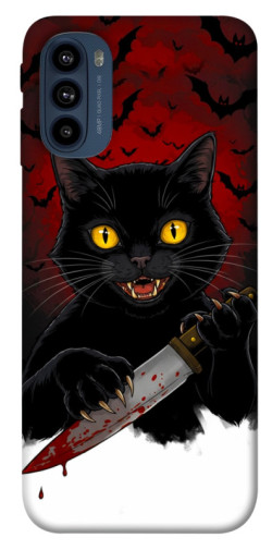 Чохол itsPrint Horror lucky cat для Motorola Moto G41
