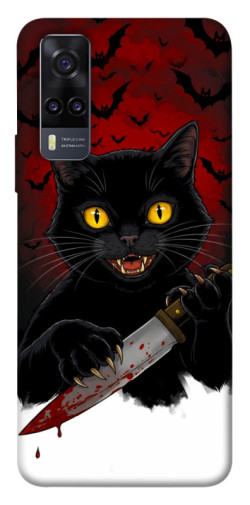 Чехол itsPrint Horror lucky cat для Vivo Y31