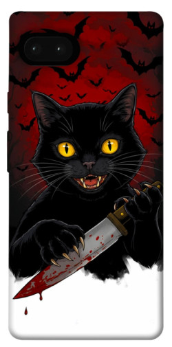 Чехол itsPrint Horror lucky cat для Google Pixel 7a