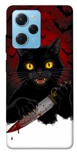 Чехол itsPrint Horror lucky cat для Xiaomi Poco X5 Pro 5G