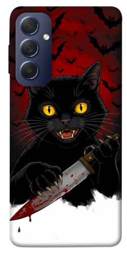 Чехол itsPrint Horror lucky cat для Samsung Galaxy M54 5G