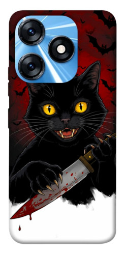 Чохол itsPrint Horror lucky cat для TECNO Spark 10 Pro