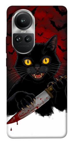 Чохол itsPrint Horror lucky cat для Oppo Reno 10