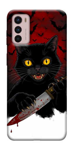 Чохол itsPrint Horror lucky cat для Motorola Moto G42