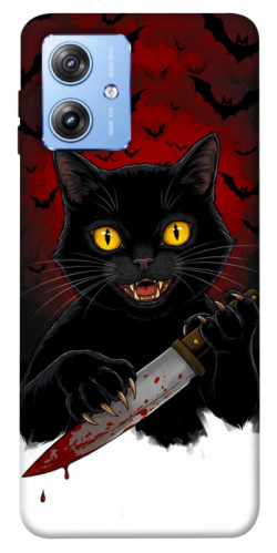 Чохол itsPrint Horror lucky cat для Motorola Moto G84
