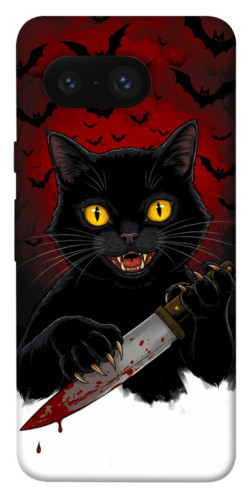 Чехол itsPrint Horror lucky cat для Google Pixel 8