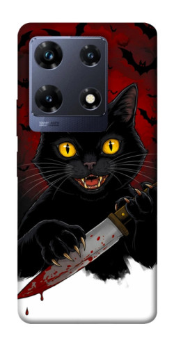 Чехол itsPrint Horror lucky cat для Infinix Note 30 Pro