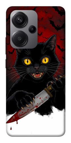 Чехол itsPrint Horror lucky cat для Xiaomi Redmi Note 13 Pro+