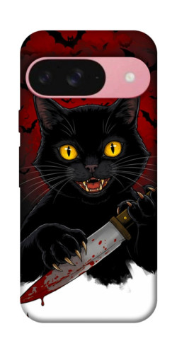 Чехол itsPrint Horror lucky cat для Google Pixel 9